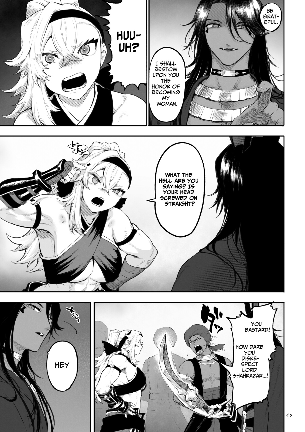 Hentai Manga Comic-Valkyrie and the War! ~Female Fighter Edition~-Read-40